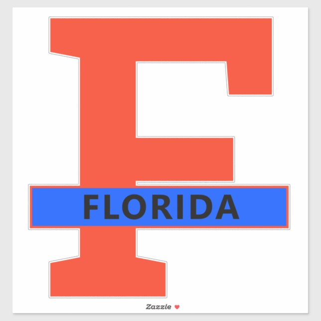 Pegatina Florida (Hoja)