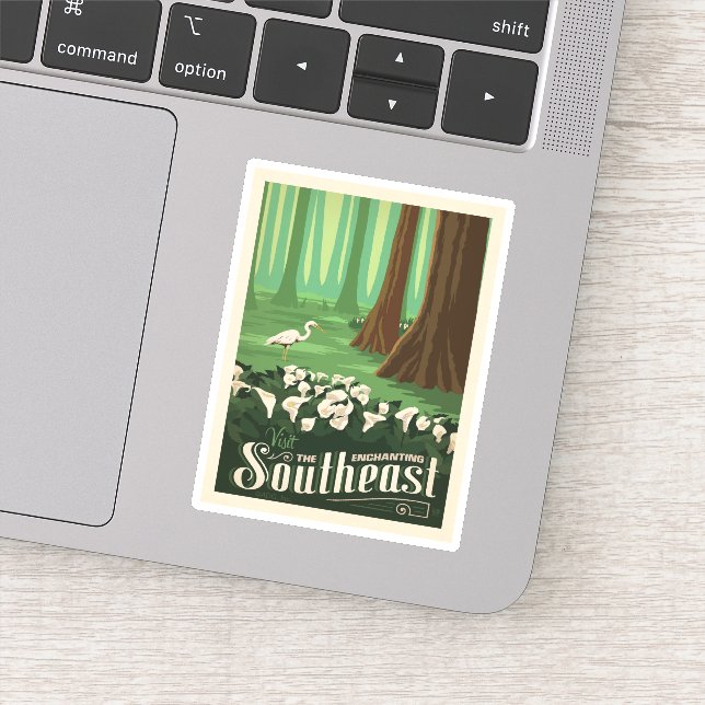 Pegatina Flower Show de Macy | Sudeste (Detalle)