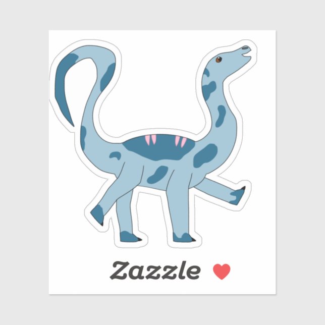 Pegatina Foghorn Prancing Dino Vinyl Sticker (Hoja)