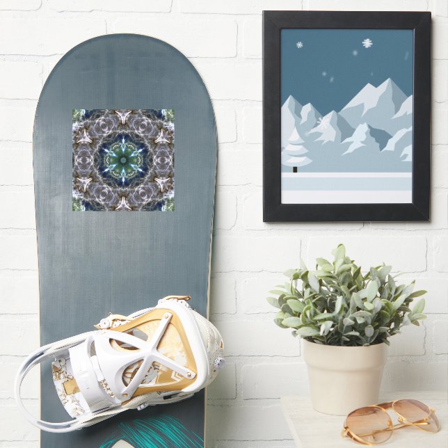 Pegatina Folk Mandala (snowboard)