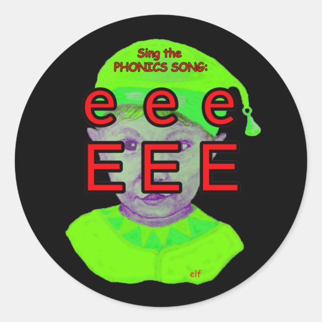 pegatina fonético (Anverso)