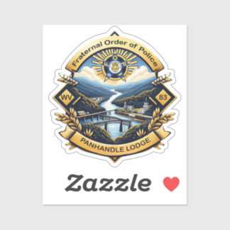 Pegatina FOP Lodge 83