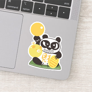 Pegatina Fortune Panda God