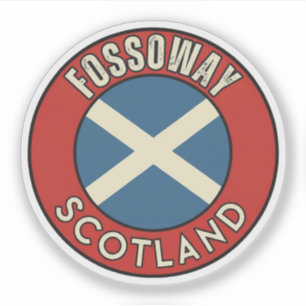 Pegatina Fossoway, Escocia