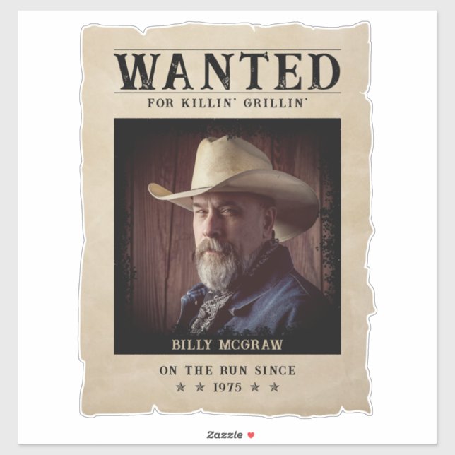 Pegatina Foto de Poster divertida de moda (Hoja)