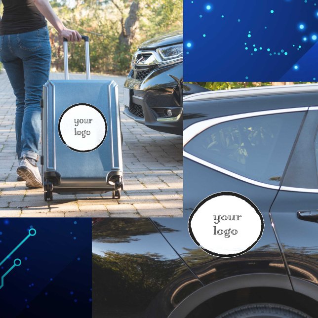 Pegatina Foto del personalizado Crear su logotipo (Make your custom personalized logo car decal- great for luggage, too.)