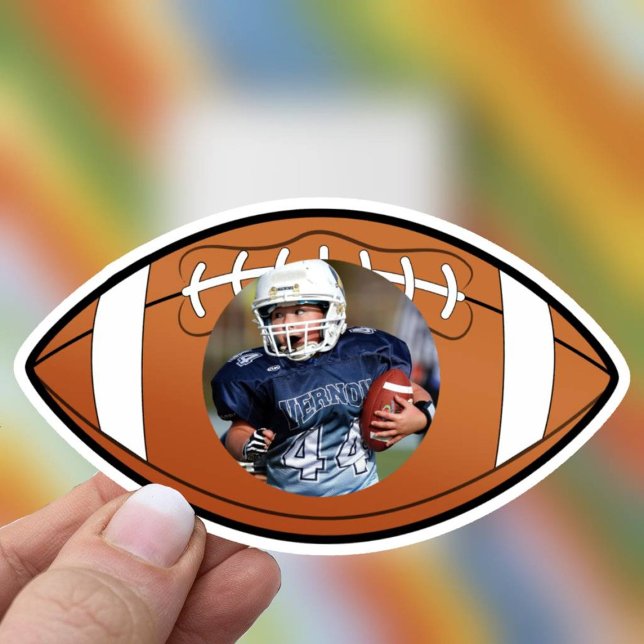 Pegatina Foto deportiva de fútbol (Photo Football Sticker)