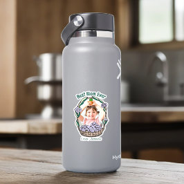 Pegatina Foto floral del Día de la Madre