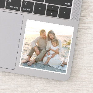 Pegatina Foto personalizada de familia