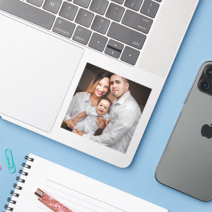 Pegatina Foto personalizada de la familia personalizada
