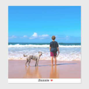 Pegatina Foto personalizado Haz tu propio diseño - Amo a m