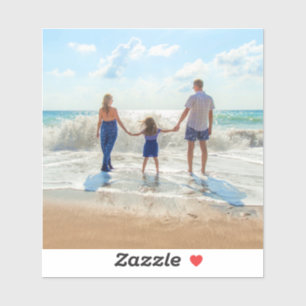 Pegatina Foto personalizado - Su propio diseño - Mi famili