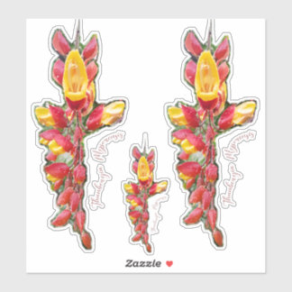 Pegatina Fotografia de flor