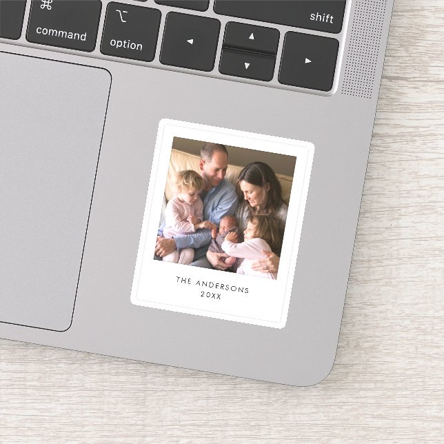 Pegatina Fotografía de forma instantánea de estilo fotográf (Detalle)