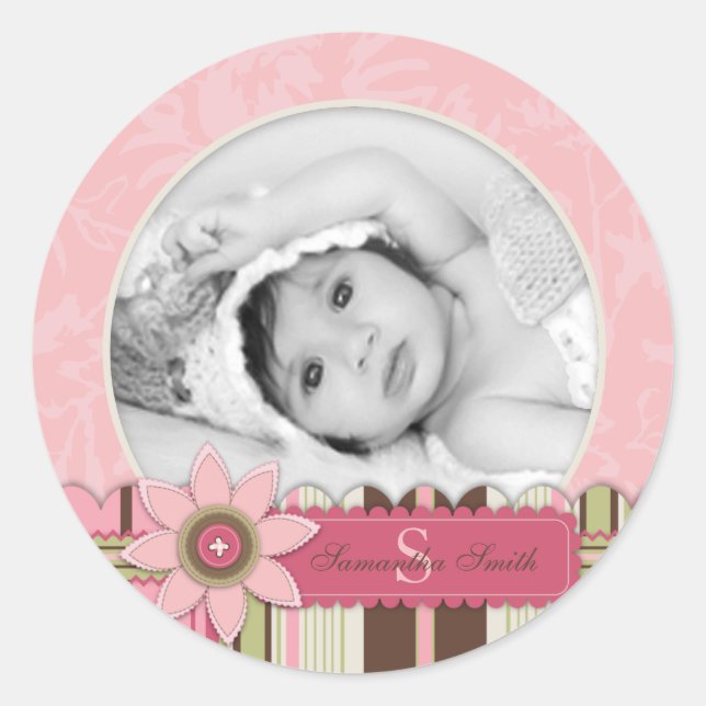 Pegatina fotográfico de G Chica (Anverso)