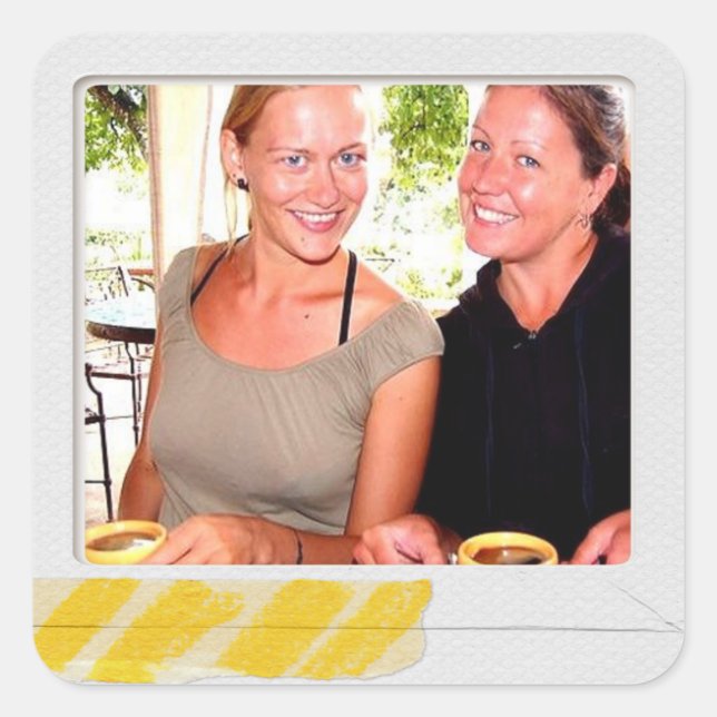 pegatina fotográfico de instagram (Anverso)