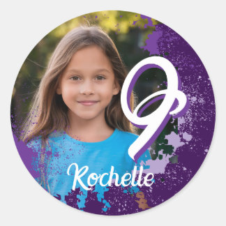 Pegatina fotográfico de la plataforma de pintura m