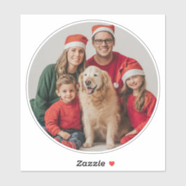 Pegatina fotográfico personalizado