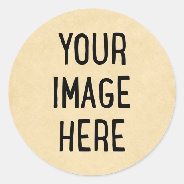 pegatina fotográfico personalizado (Anverso)