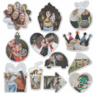 Pegatina Fotos personalizadas Formas divertidas y lindas