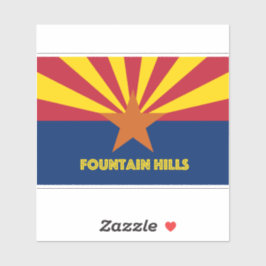 Pegatina Fountain Hills AZ