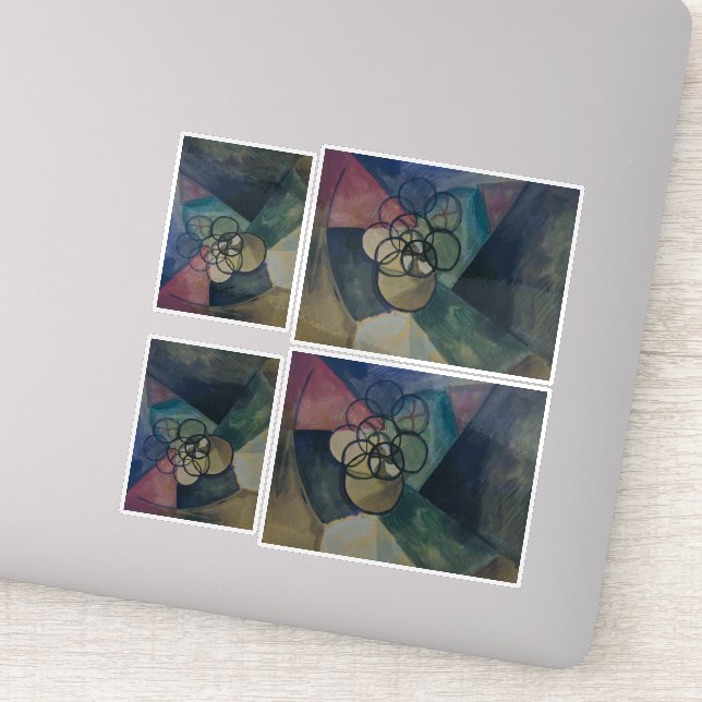 Pegatina Francis Picabia, Caoutchouc, 1909., Resumen Art (Detalle)