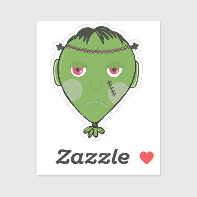 Pegatina Frankie Balloon (Hoja)