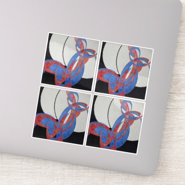 Pegatina František Kupka, Amorpha Fugue, arte abstracto (Detalle)