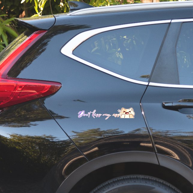 Pegatina Frase divertida1 (Lado del coche)