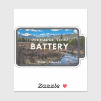 Pegatina Fraser Recharge Sticker