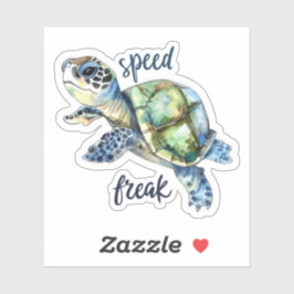 Pegatina Freak Vinyl de velocidad