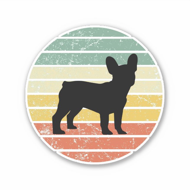 Pegatina Frenchie (Anverso)