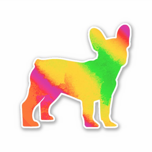 Pegatina Frenchie (Anverso)