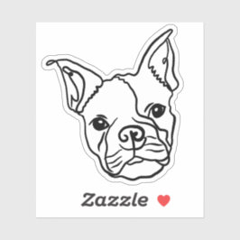 Pegatina Frenchie Vibes