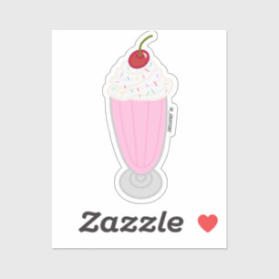 Pegatina Fresberry Milkshake