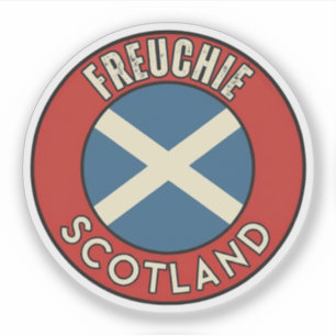 Pegatina Freuchie, Escocia