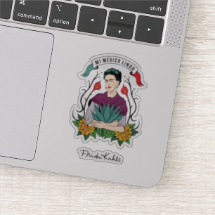 Pegatina Frida Kahlo el   MI México Lindo 2