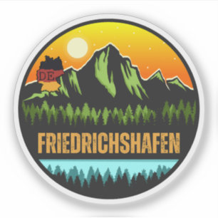 Pegatina Friedrichshafen, Baden-Württemberg Alemania