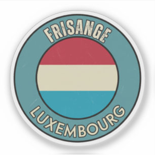 Pegatina Frisange, Luxemburgo