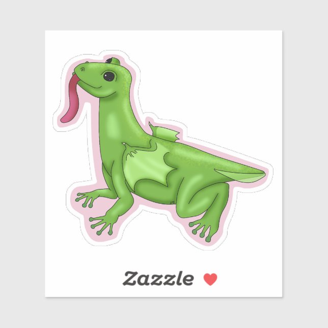 Pegatina Frog Dragon Sticker (Hoja)