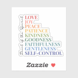 Pegatina Fruit of the Spirit