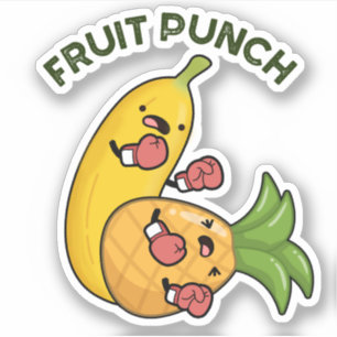 Pegatina Fruit Punch Funny Bebe Pun