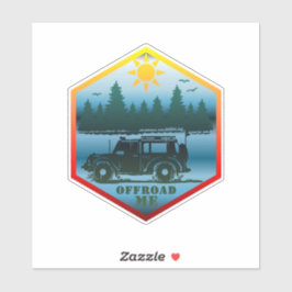 PEGATINA FUERA DE LA RUTA