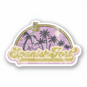 Pegatina Fuerte Español, Alabama