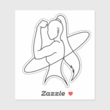 Fuerza Silenciosa Arte de Línea Minimalista Mujer