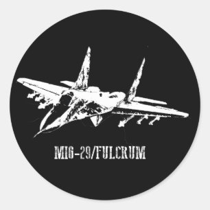 Pegatina Fulcrum MiG-29 de aeronaves