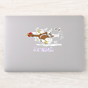 Pegatina Fundido personalizado de pullet de pollo de pollo