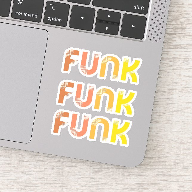 Pegatina Funk (Detalle)