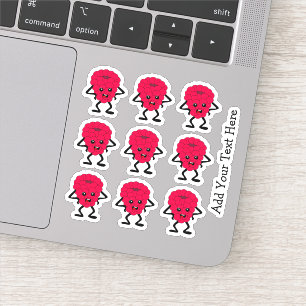 Pegatina Funny Angry Raspberry Personalizado - Personalizad