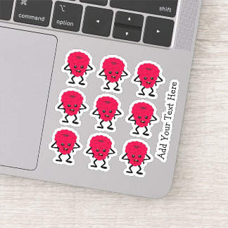 Pegatina Funny Angry Raspberry Personalizado - Personalizad